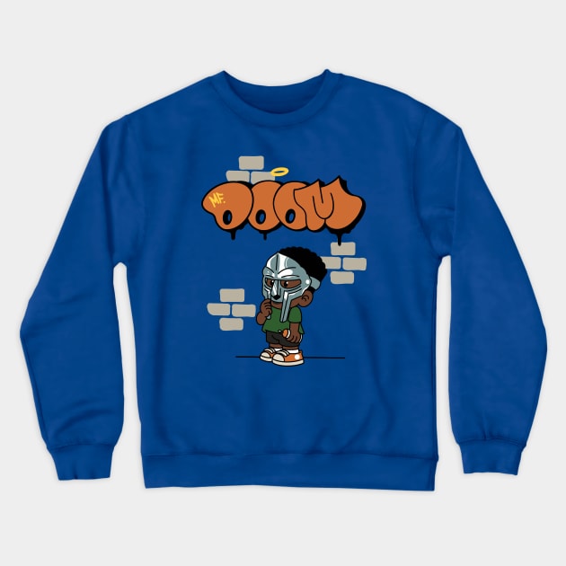 MF Doom // Fun Child Rap Crewneck Sweatshirt by Batosay Day Light